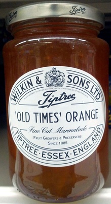 'Old Time' Orange Fine Cut Marmalade
